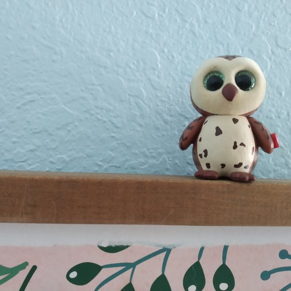 🦉 Ty Beanie Boos Mini Boos Collectible Sammy the Brown Owl Figure - Picture 8 of 11